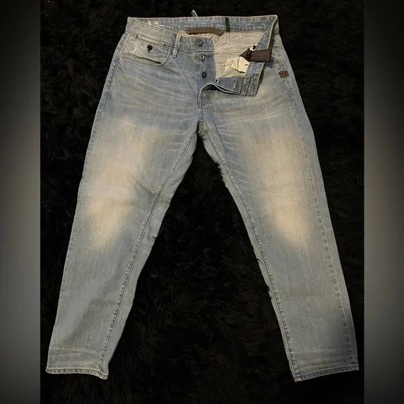 G-Star men’s LOIC Relaxed Tapered Jeans. Size: 34x32 - Picture 1 of 6